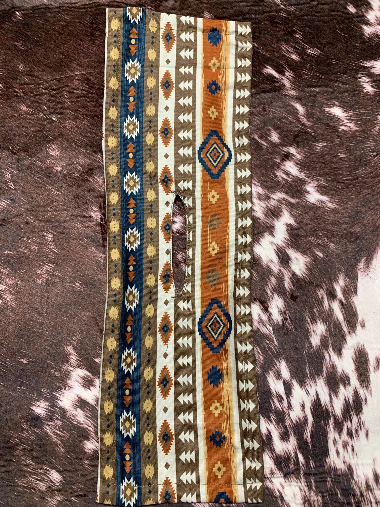 Brown/Navy Cowhand Hair Twist #3