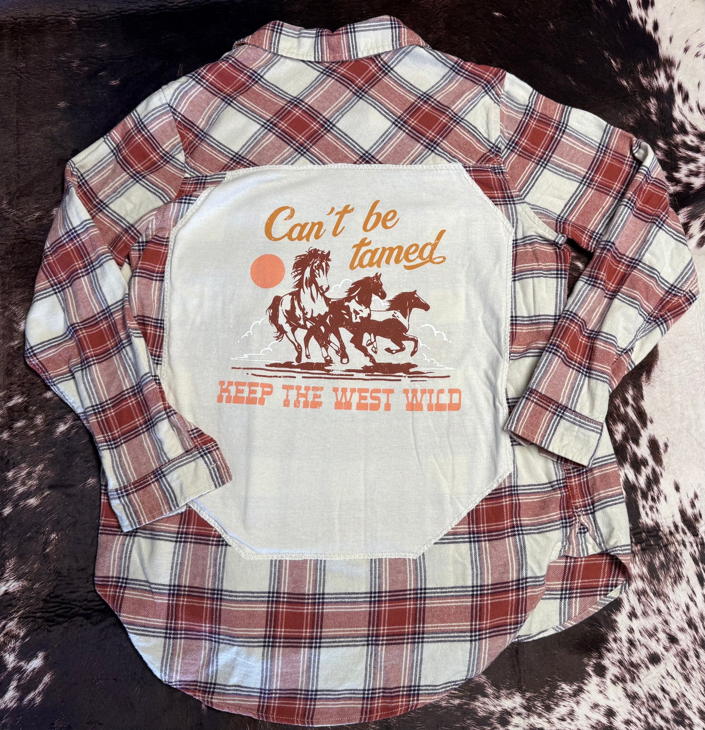 CAN’T BE TAMED FLANNEL