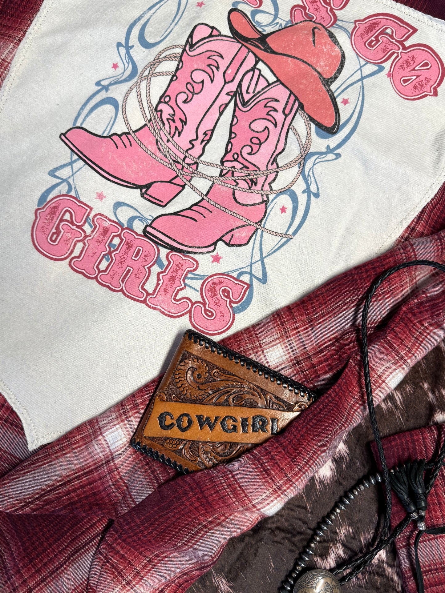 LETS GO GIRLS FLANNEL