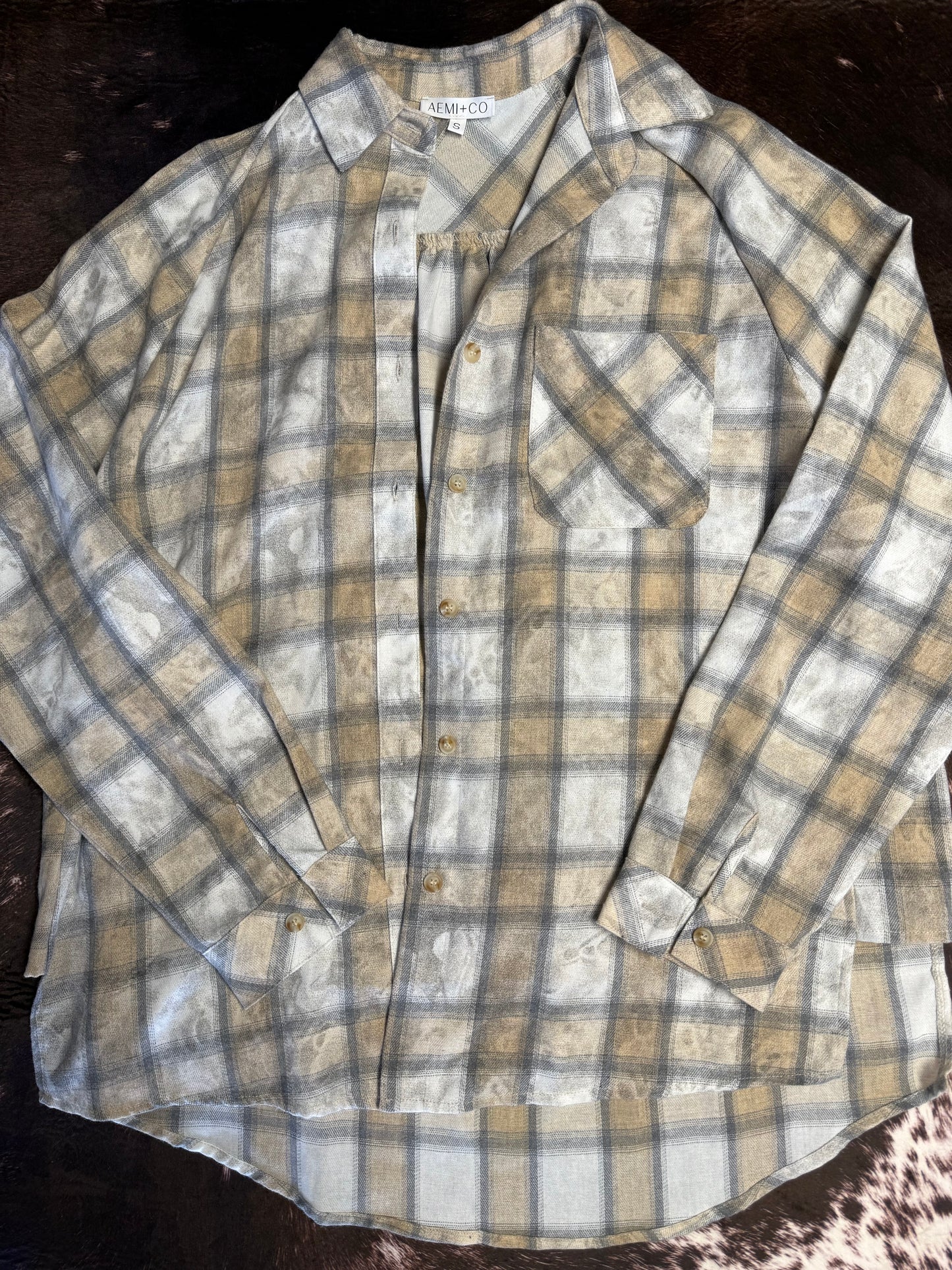 RODEO TOWN USA FLANNEL